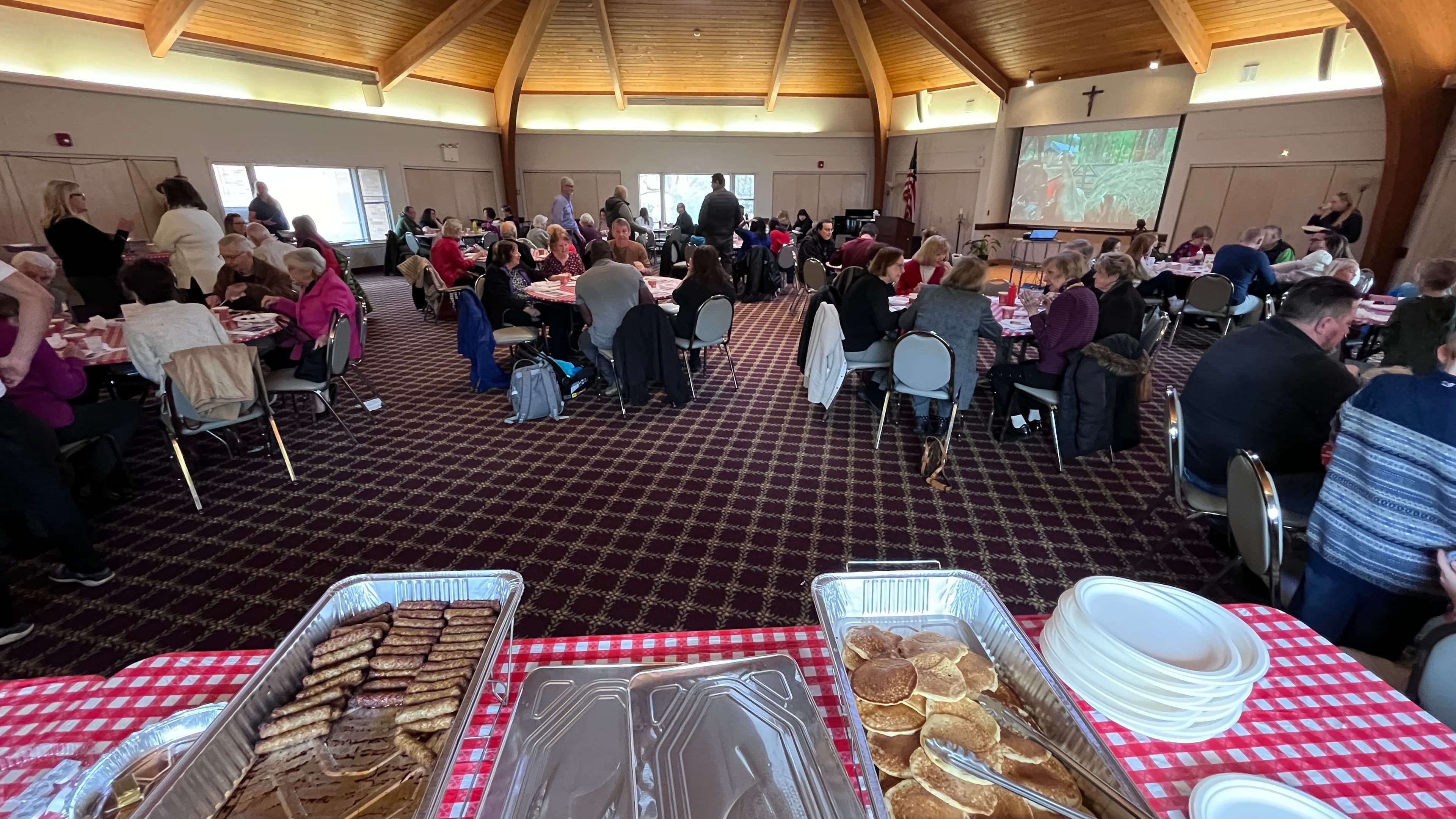 Knights gathered in faith and fellowship